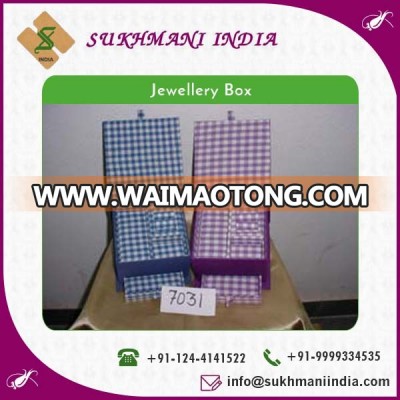 Long Lasting and Spacious Customized Jewelry Box Available for Sale